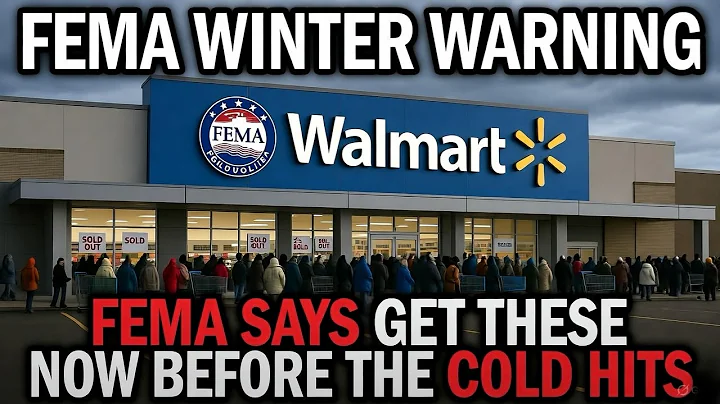 FEMA's NEW Winter Survival Checklist 2025 - 9 Items That Could Save Your Life (Most People Don't Kn