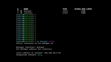 CARA SETING HOTSPOT DI MIKROTIK VIA CLI (TERMINAL)