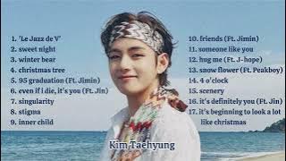 KIM TAEHYUNG BTS (뷔) PLAYLIST 2023 SOLO COVER SONG