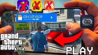 GTA 5 On Mobile (Game Hub) 100% Real GTA V | High Graphics |