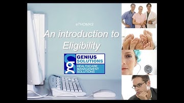 An Introduction To Eligibility in eTHOMAS