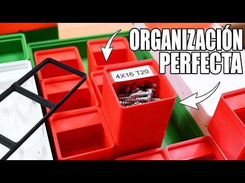 ORGANIZO el TALLER de CARPINTERÍA con IMPRESIÓN 3D y es PERFECTO. GRIDFINITY