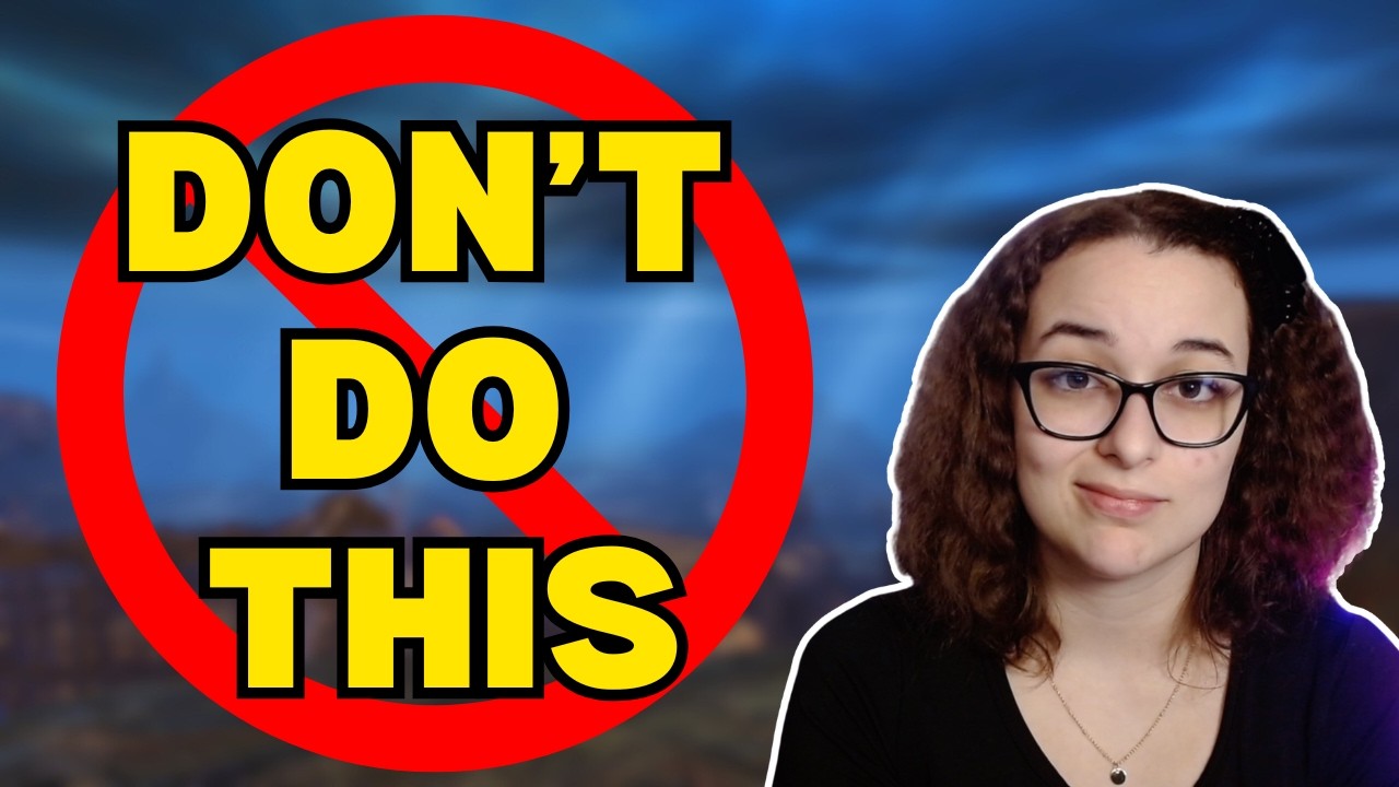 ❌ 10 ошибок, которые вы совершаете в MMO-играх (и как их исправить!)