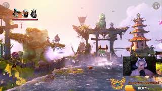 Cloudy Isles - Trine 2 with Meteor and Lily - Stream 4b