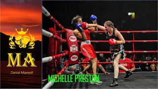 MICHELLE "PRESSURE" PRESTON WBA CHAMPION