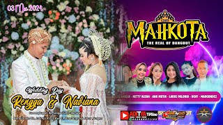 🔴 LIVE Wedding RENGGA & PUTRI || OM. MAHKOTA (The Real Dangdut) || ADITYA SOUNDSYSTEM (TIPE SINE)
