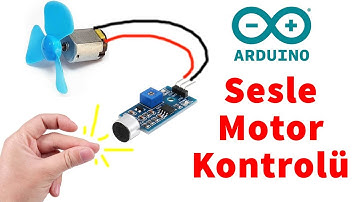Sesle Motor Çalıştırma Arduino Mblock