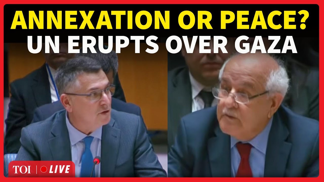 Heated UN Debate: Gaza Split, West Bank Tensions Surge As Diplomats Clash | ‘Won’t Risk Existence’