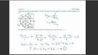 GATE 2018|ECE PYQ|NETWORK THEORY|BASICS OF NETWORK ANALYSIS| STEP-BY-STEP SOLUTION|11