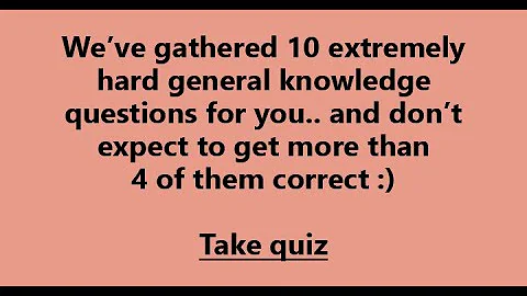 Ultimate Trivia Challenge: Test Your Knowledge with These Fun Quiz Questions!