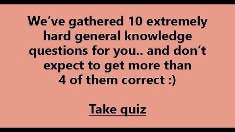 Ultimate Trivia Challenge: Test Your Knowledge with These Fun Quiz Questions!