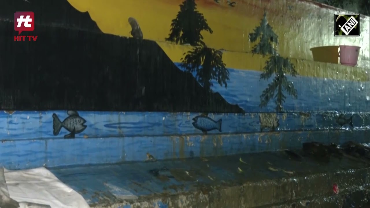 Monsoon rain Delhi’s Loha Pul area near Old Yamuna Bridge flooded after Yamuna River breaches danger