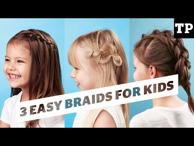 How To: 3 Super Easy Braid Ideas | Hairstyles For Kids - Youtube