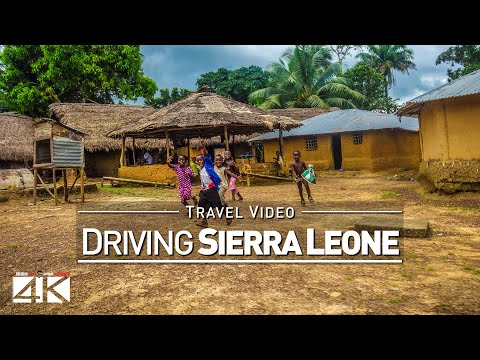 【4K】22 MINUTES | Driving Sierra Leone (West Africa) | 2020 | Freetown | UltraHD Travel Video
