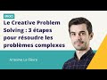 Le creative problem solving  3 tapes pour rsoudre les problmes complexes