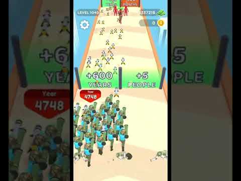 Crowd Evolution!  💸🌈🏃‍♀️ | Gameplay Walkthrough All Max Levels | KT GAMING