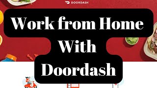 2 Ways To Work For Doordash | Remote jobs | Work from Home | Online jobs
