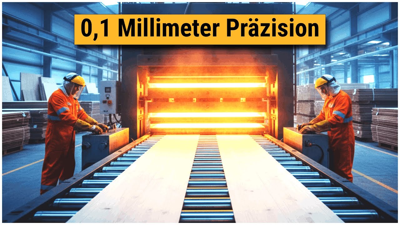Wie Sperrholz Hergestellt Wird - 150 Grad Hitze