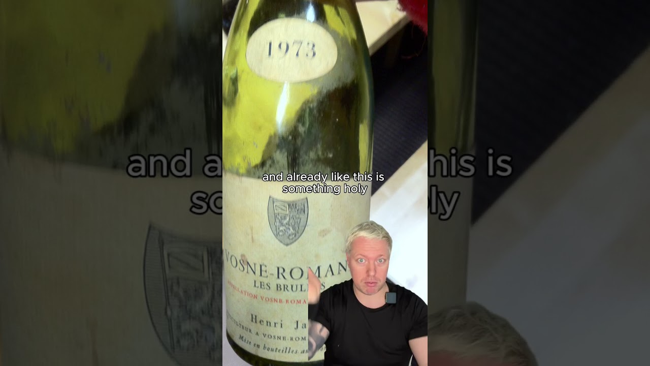 Henri Jayer Vosne-Romanée Les Brulees 1973 - Best Wines of My Life