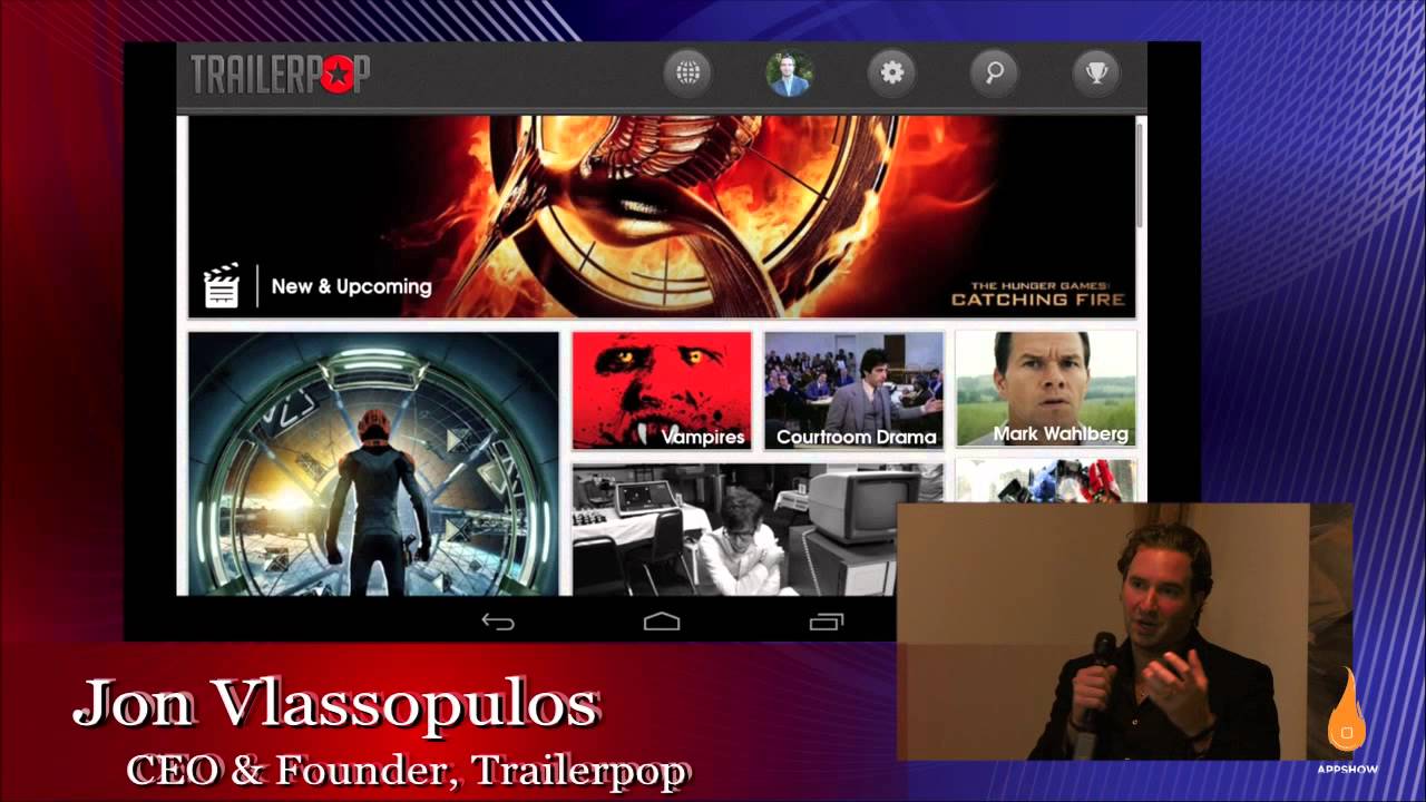 Trailerpop at the November 12, 2013 SF AppShow