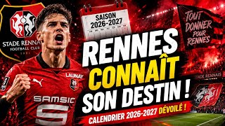 🔴⚫ Stade Rennais: The 2026-2027 Schedule Is Finally Unveiled!🌔