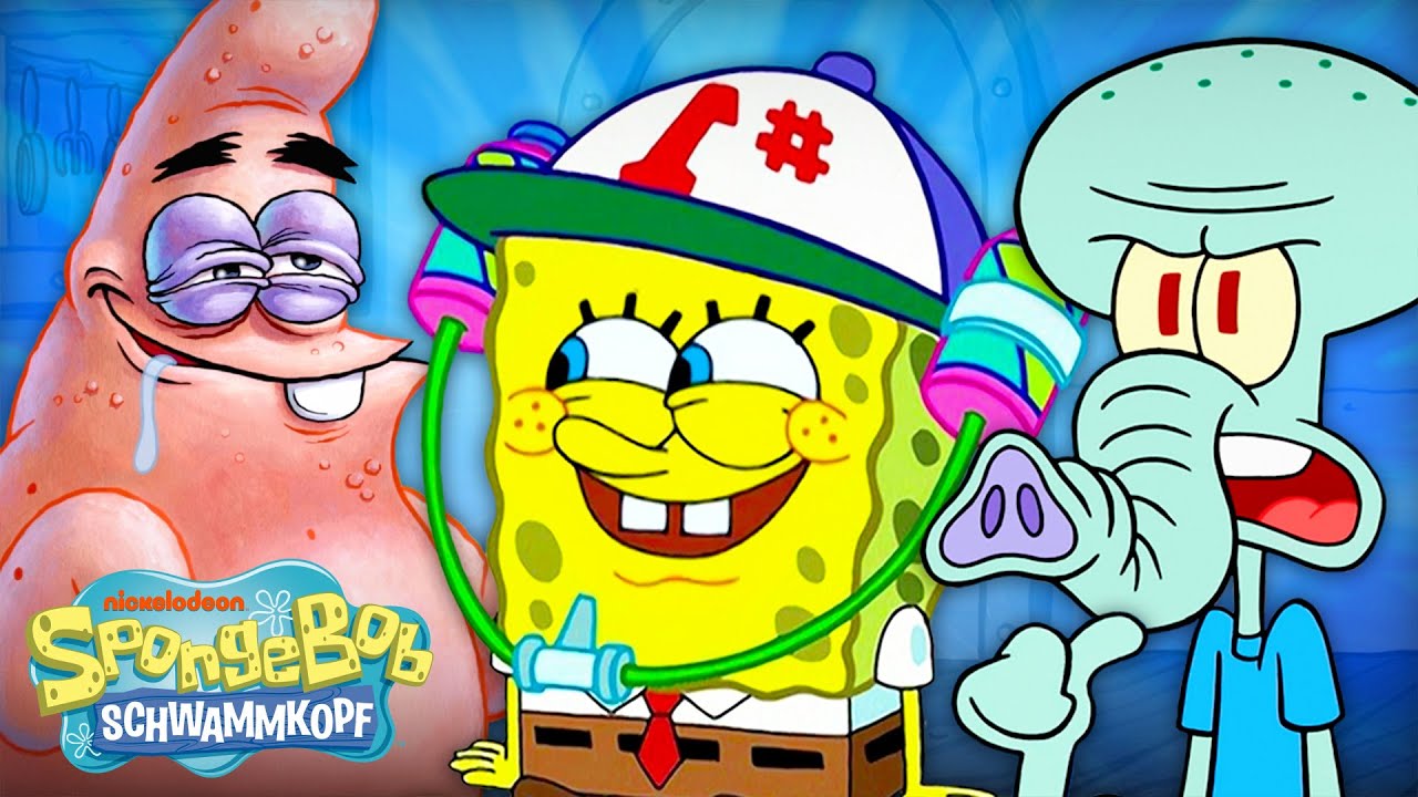 SpongeBob | 50 Minuten der lustigsten Momente aus Staffel 10! | SpongeBob Schwammkopf