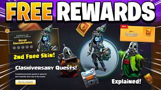 Clashiversary Quests Event Explained - FREE Legendary Skin & Rewards in Clash of Clans! screenshot 3