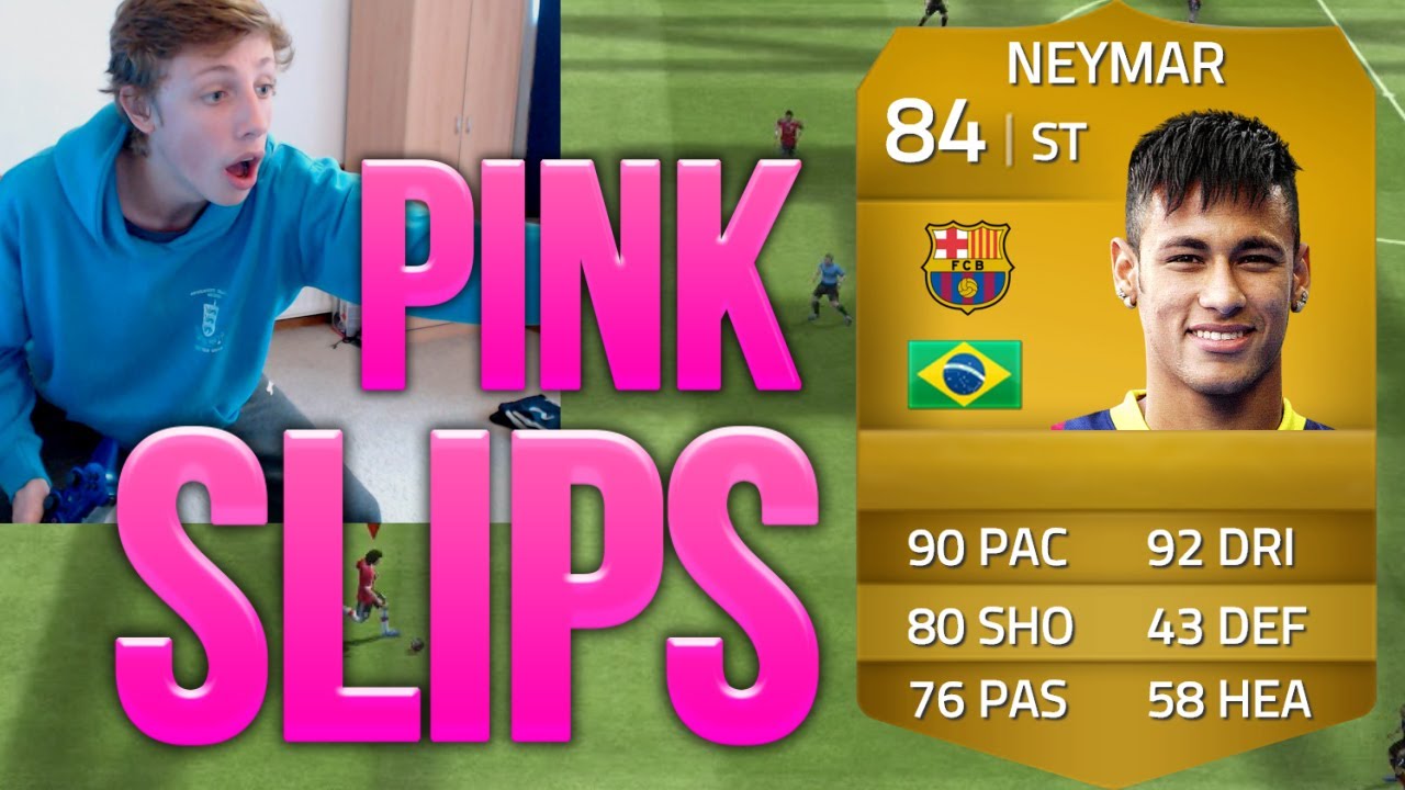 PINK SLIPS!! - NEYMAR - Fifa 14 Ultimate Team LIVE - YouTube