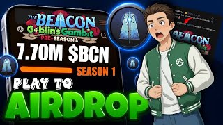 New Crypto Airdrop 2026 | Beacon Season 1 Airdrop Tutorial | How To Play Beacon Game & Earn $BCN