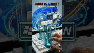 Windows + W 🧠 Open Widgets Instantly