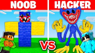NOOB vs HACKER: I Cheated In a NIGHTMARE HUGGY WUGGY Build Challenge! by Bubbles 911,673 views 2 months ago 29 minutes