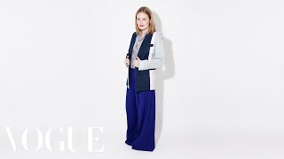 Denim Blazer by Celine - Jeanius: Jorden Bickham - Vogue