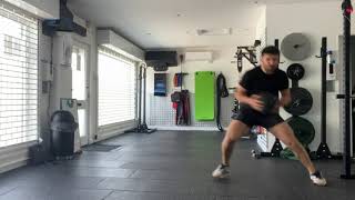 3 Step Lateral Shuffle To Fake Throw