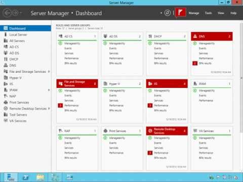 Managing Windows Server 2012 from Windows 7