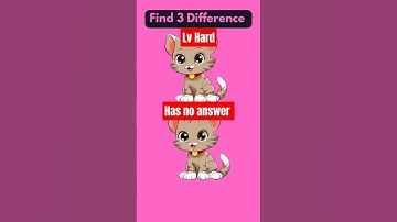 Find the 3 Differences #82 #challenge