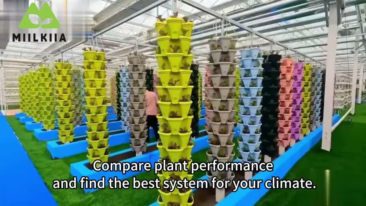 Hydroponic Greenhouse Tour | Multiple Growing Systems in One Space