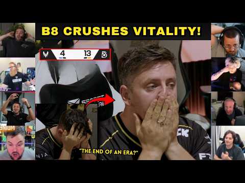 CS2 PROS & STREAMERS REACT TO B8 BEATING VITALITY! | EWC 2026