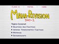 final maha revision day 1 for class 12 maths #ncert #importantquestions #classs12 #cbse