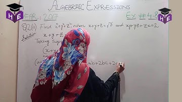 10th Class Mathematics Past Paper Solutions from Chapter 4 | Exercise 4.8 -  Q#2 (iii) - BSEK