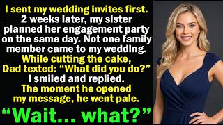 My Family Skipped My Wedding For My Sister’s Engagement — Then My Father Opened My Text