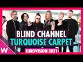 Blind Channel (Finland) @ Eurovision 2021 Turquoise Carpet Opening Ceremony | Interview