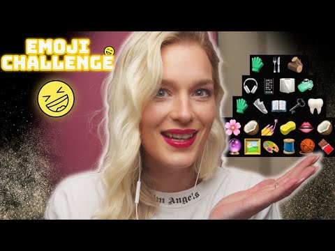 ASMR|EMOJI CHALLENGES💦👅🧤100% SENSITIVITY (deutsch/german)