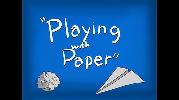 Pencil2d Animation - "Playing with Paper"