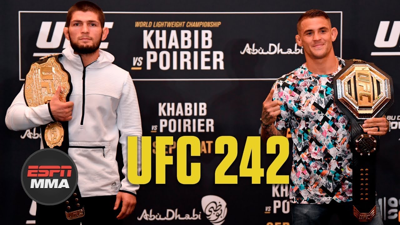 UFC 242: Khabib vs. Poirier Fight Card, TV Info, Predictions and More