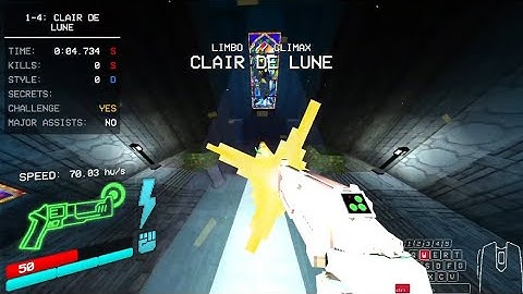 Speedrunning a random ultrakill level every day until i start hrt | Day 65 (1-4)