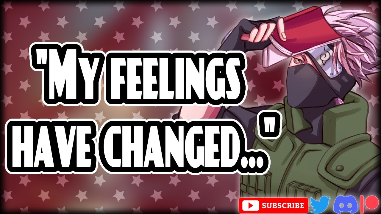 A Sweet Confession from Kakashi - (Naruto) - Anigomi Character Audio Commission