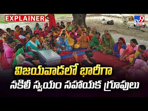 Explainer : విజయవాడలో భారీగా నకిలీ స్వయం సహాయక గ్రూపులు - TV9