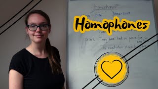 Homofona v angličtině - co to je?