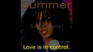 Donna Summer - Love Is in Control (7\