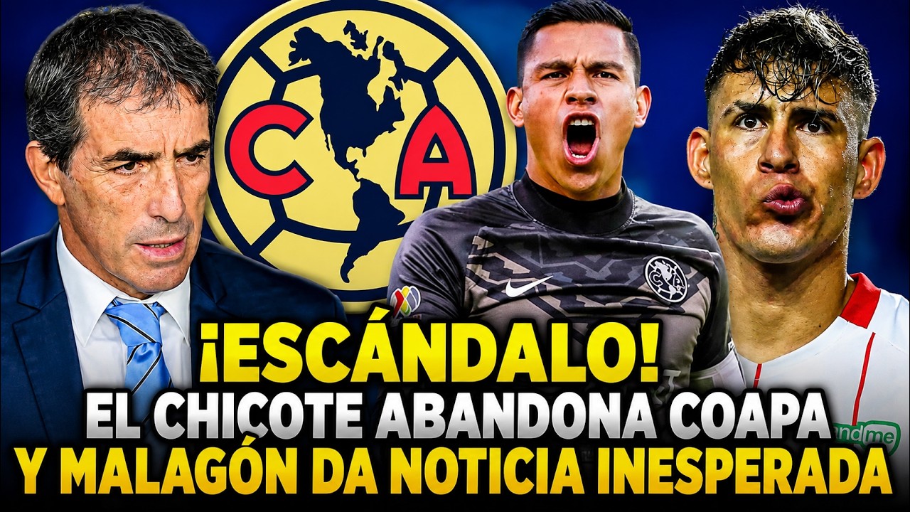 Chicote Calderón, en crisis: América enfrenta un nuevo caos